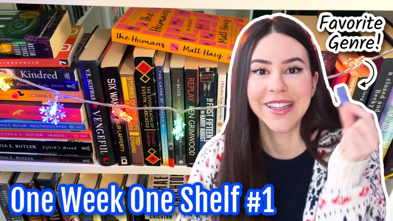 Reading books from my favorite genre! || One Week One Shelf Reading Vlog