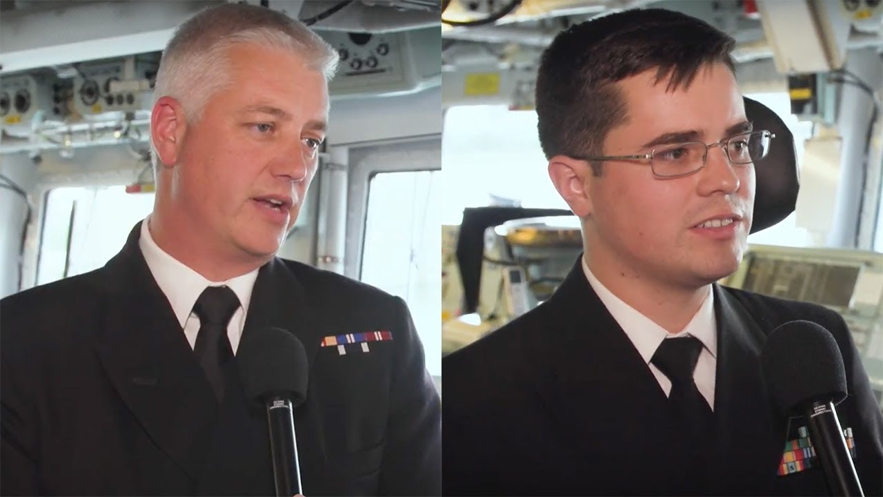 Royal Navy's Shaughnessy, US Navy's Ziemba on American Presence on HMS Argyll