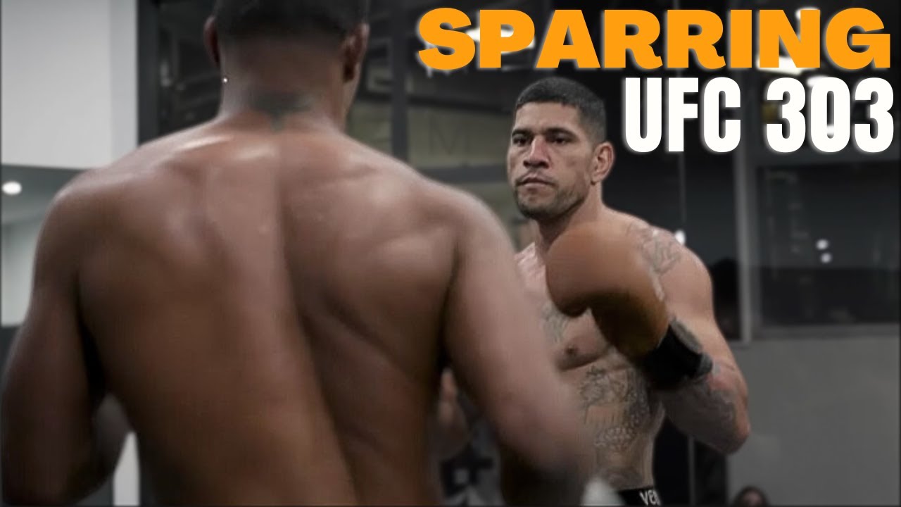Anaylsing Pereira Sparring Session 12 Days From UFC 303