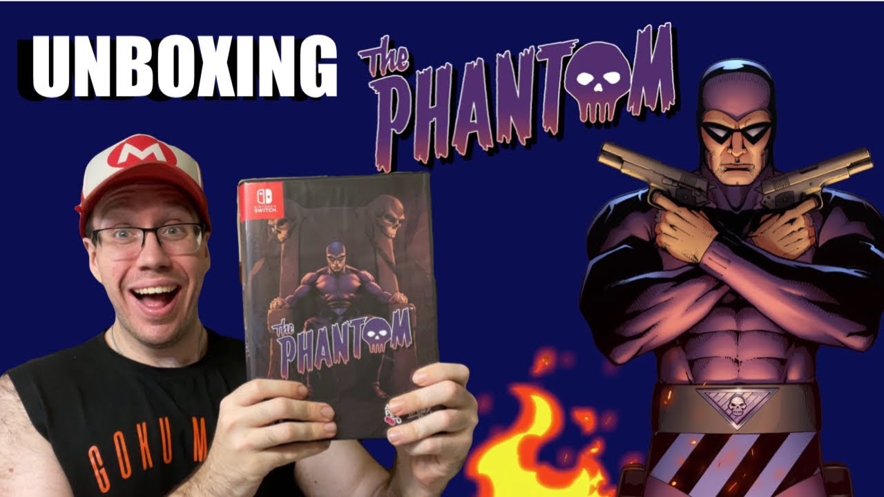 The Phantom Nintendo Switch Collector's Edition Unboxing