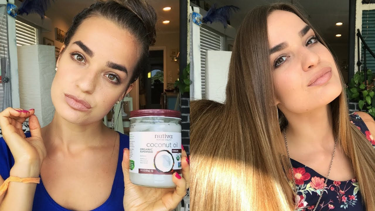 HOW TO GET SMOOTH AND SILKY HAIR USING COCONUT OIL