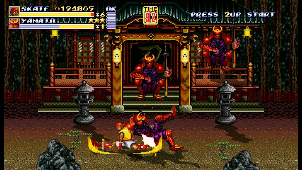 Streets of Rage Remake 5.2 -  Skate Playthrough Longplay