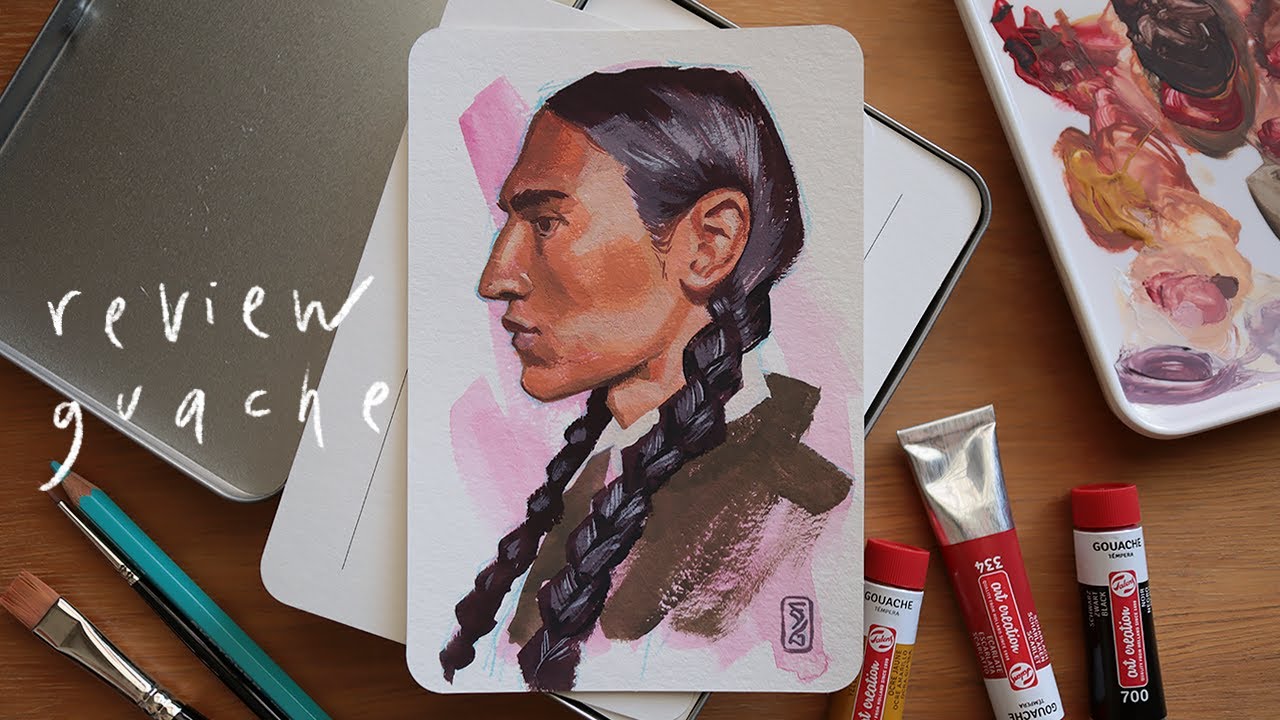 review: guache talens art creation