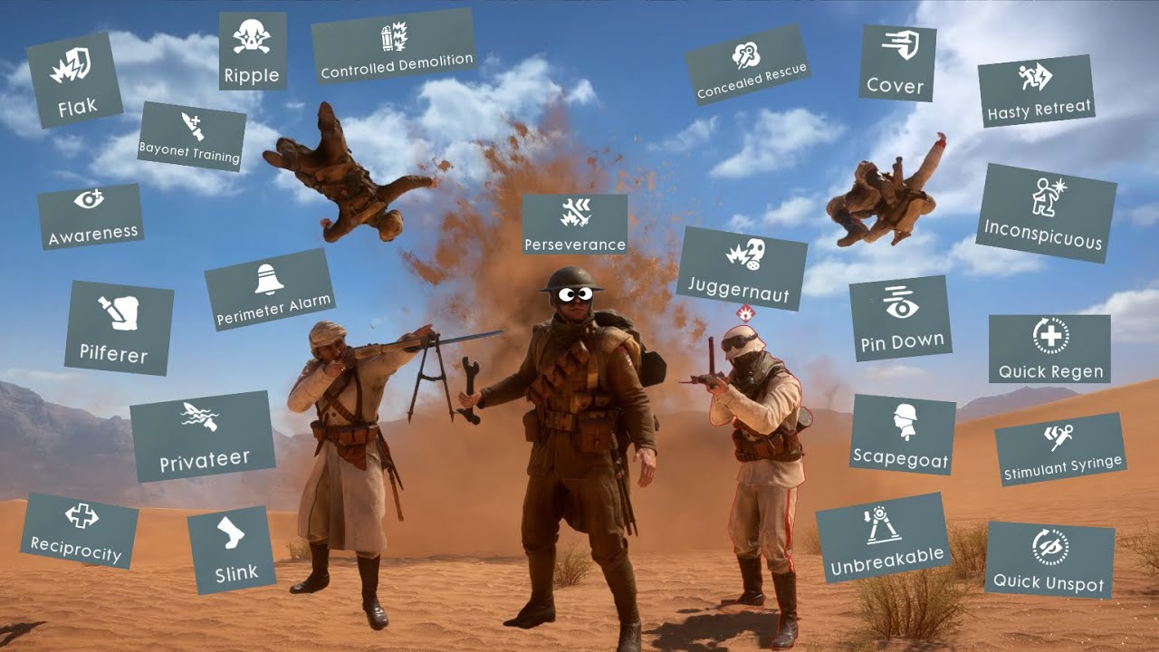 Battlefield 1 - Perks Guide