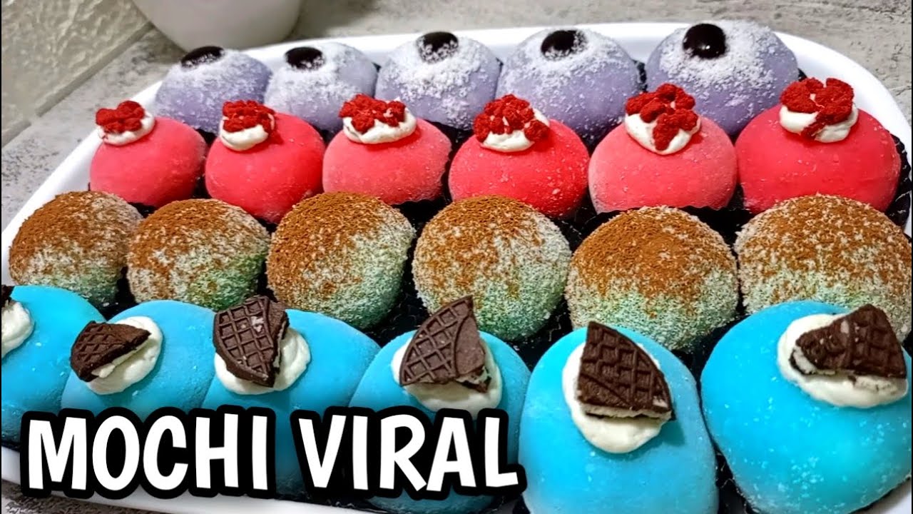 RESEP MOCHI LEMBUT, KENYAL DAN ANTI GAGAL!! TERNYATA BUAT NYA MUDAH BANGET!!