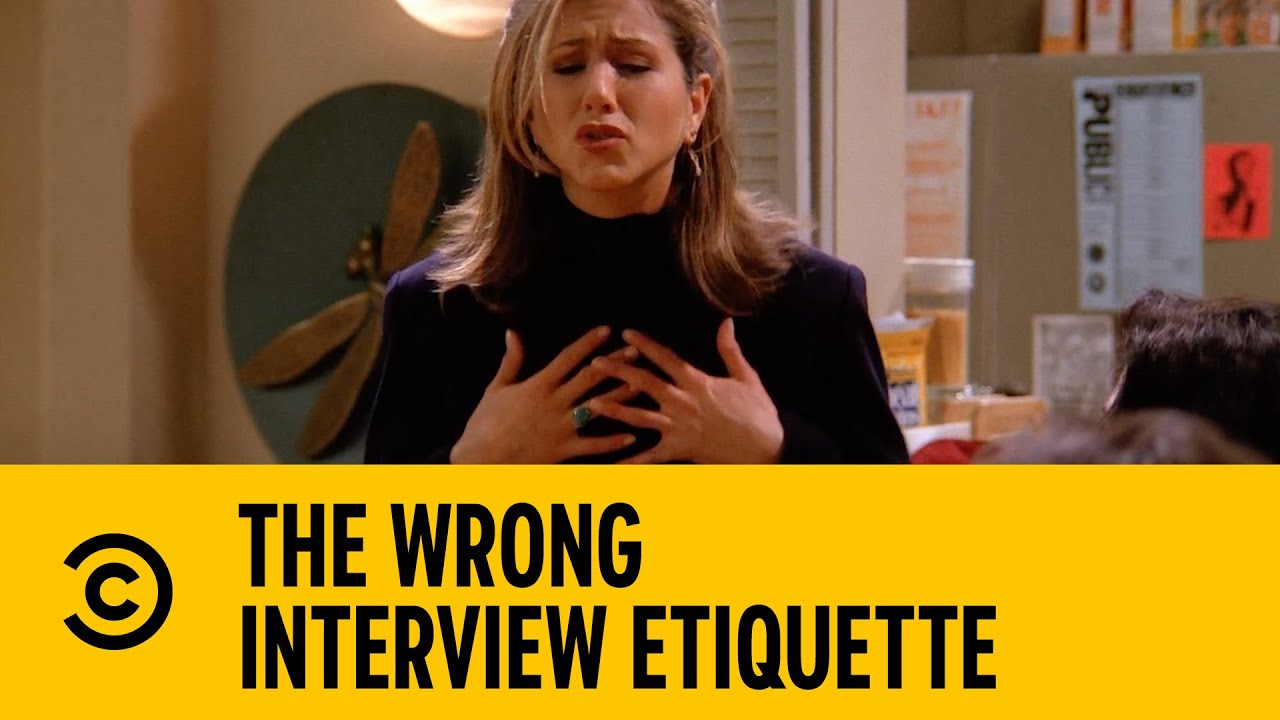 The Wrong Interview Etiquette | Friends | Comedy Central Africa