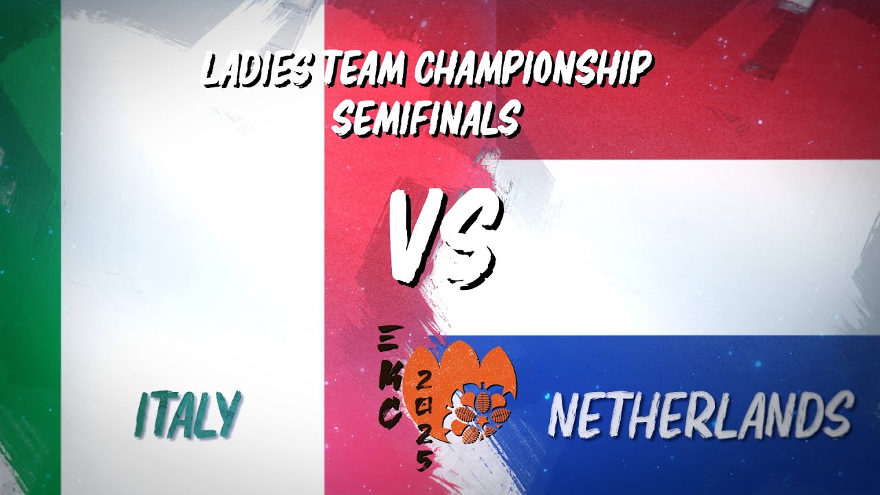 33rd European Kendo Championship (EKC 2025): Ladies Semifinals Italy VS Netherlands