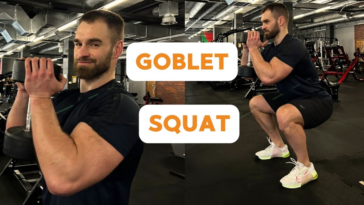GOBLET SQUAT- idealny przysiad dla os&oacute;b początkujących | zbuduj silne nogi | najczęstsze błędy