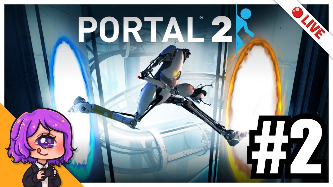 Playing Portal for the first time! #2 - 15/2/2025