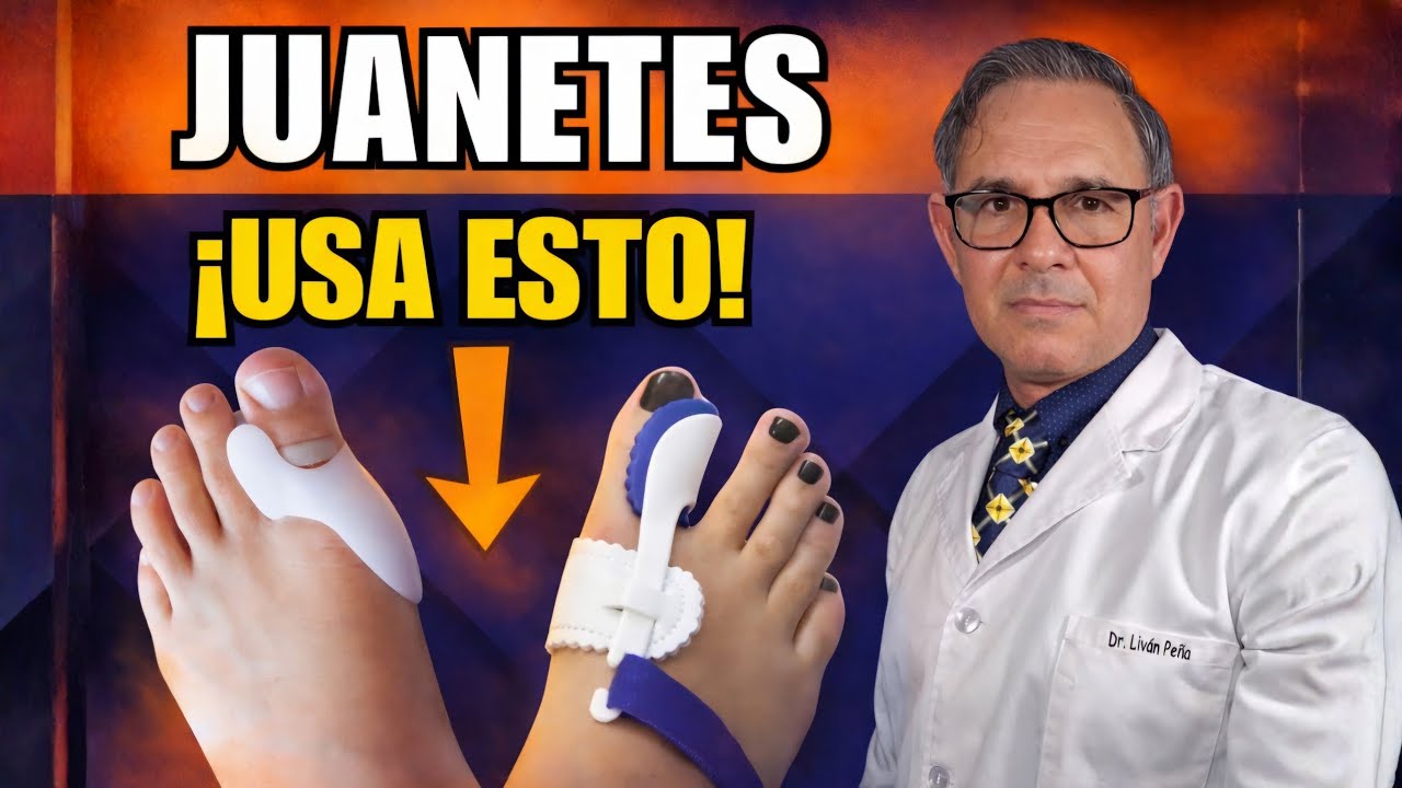 JUANETES (Hallux Valgus) - ¿Son efectivas las férulas, plantillas y separadores de dedos?