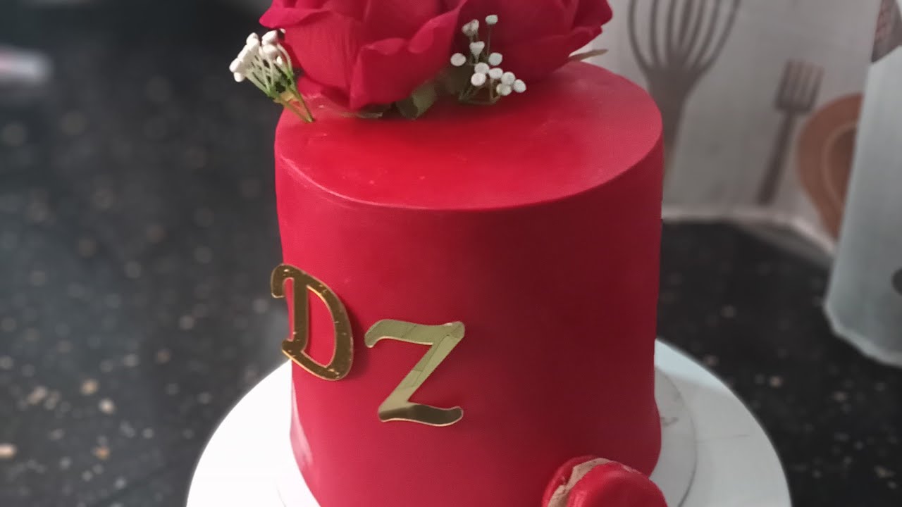 كيكة ديزاين 🎂تكملة فيديو كيك ديزاين مطبخ ام مروة dz ♥️