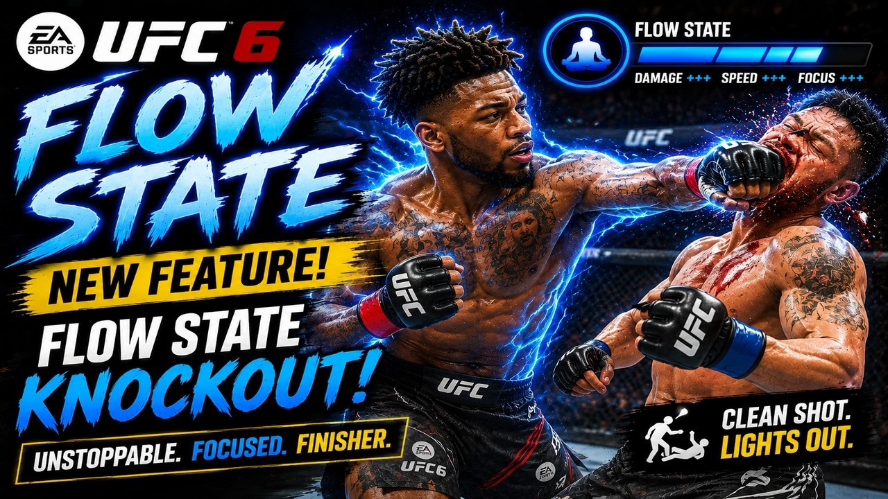 UFC 6: Нокаут в состоянии потока &mdash; эта новая фича просто имба! ⚡😳