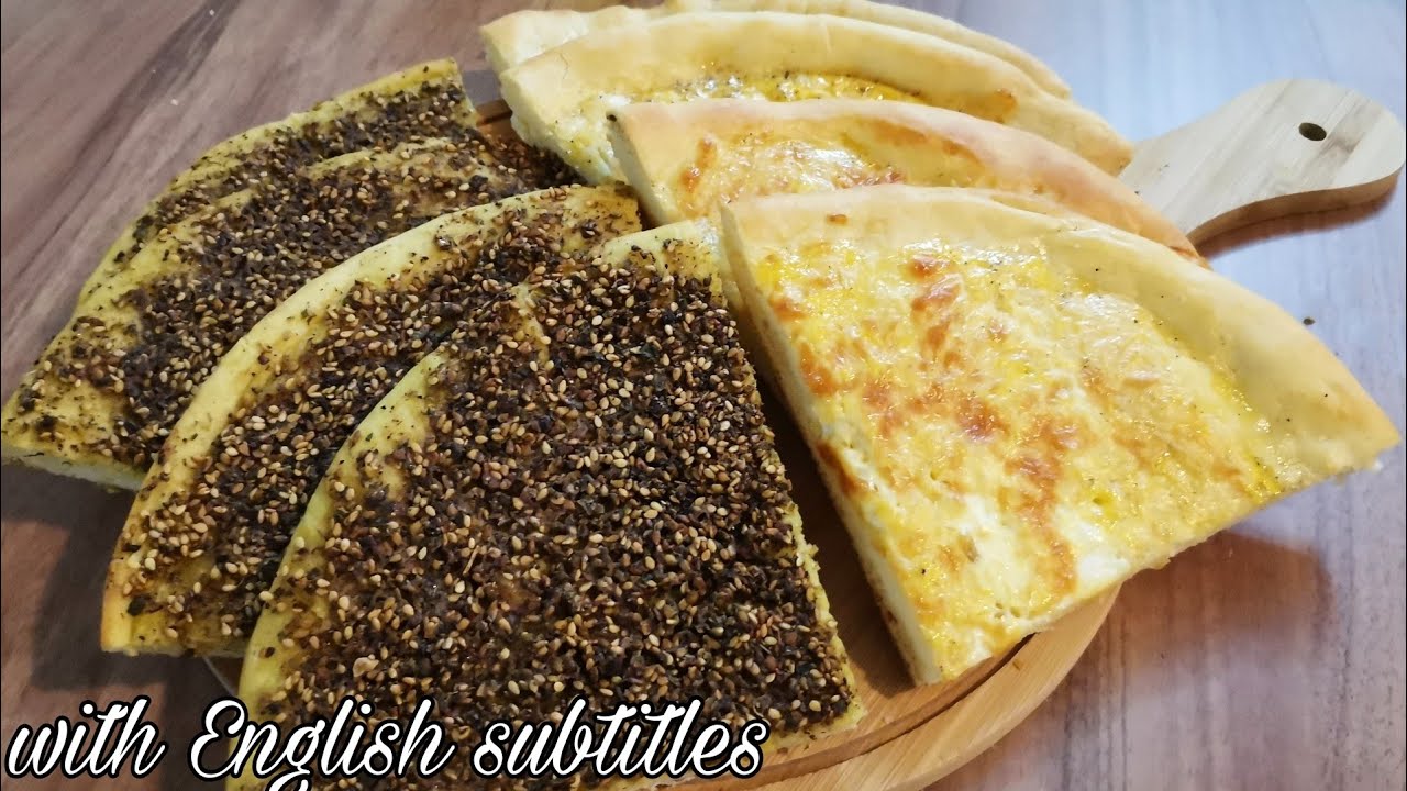 مناقيش زعتر وبيض بعجينه ذهبيه وهشه وناجحه لكل انواع المعجنات رح تحبوها 🥖 Easy and Simple manaeesh