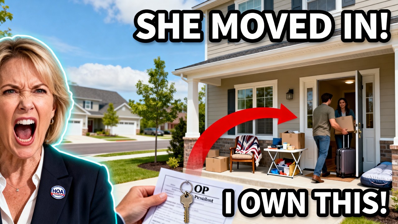 HOA President Broke In And Started Living In My House&hellip; Unaware I Own It!