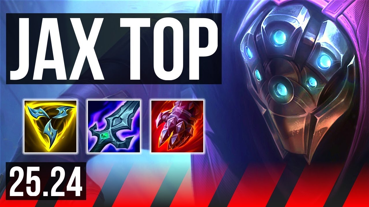 JAX vs TAHM KENCH (TOP) | EUW Master | 25.24