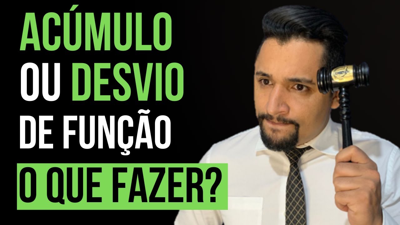 ACÚMULO DE FUNÇÕES E DESVIO DE FUNÇÃO NO TRABALHO. COMO RESOLVER E RECEBER SEU DINHEIRO.
