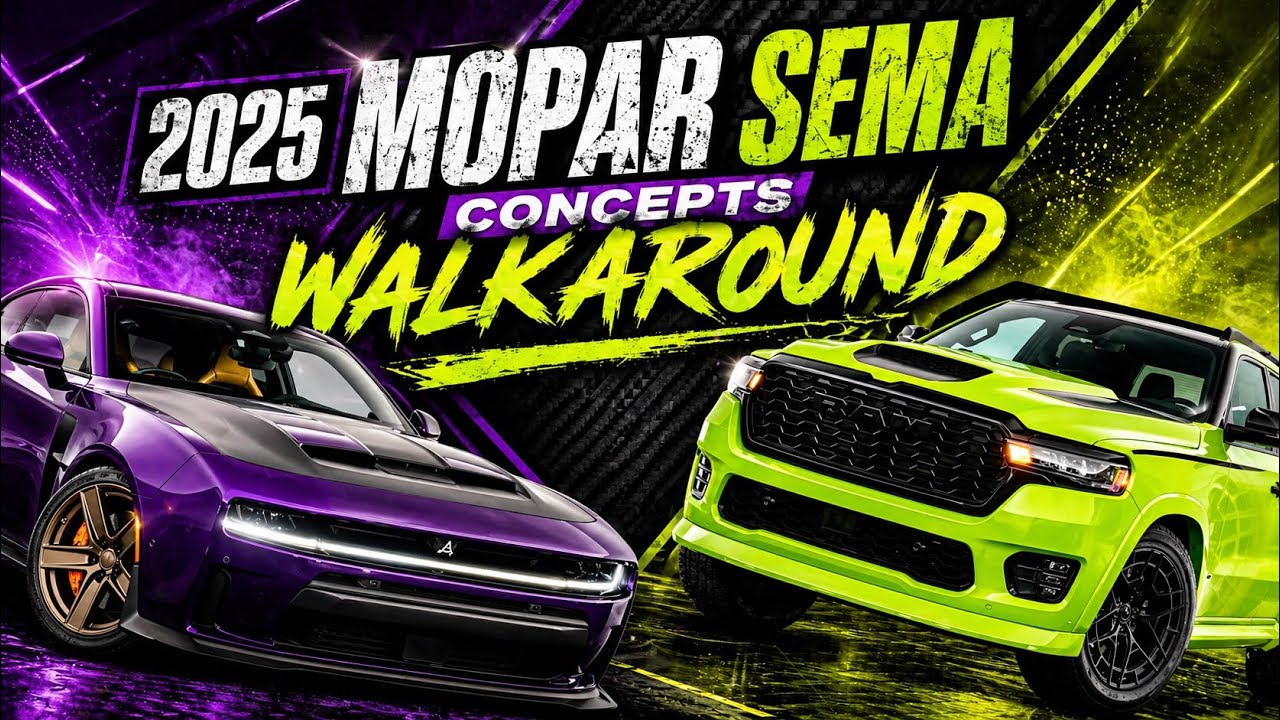 Марк Тростл знакомит нас с концептами Mopar SEMA 2025