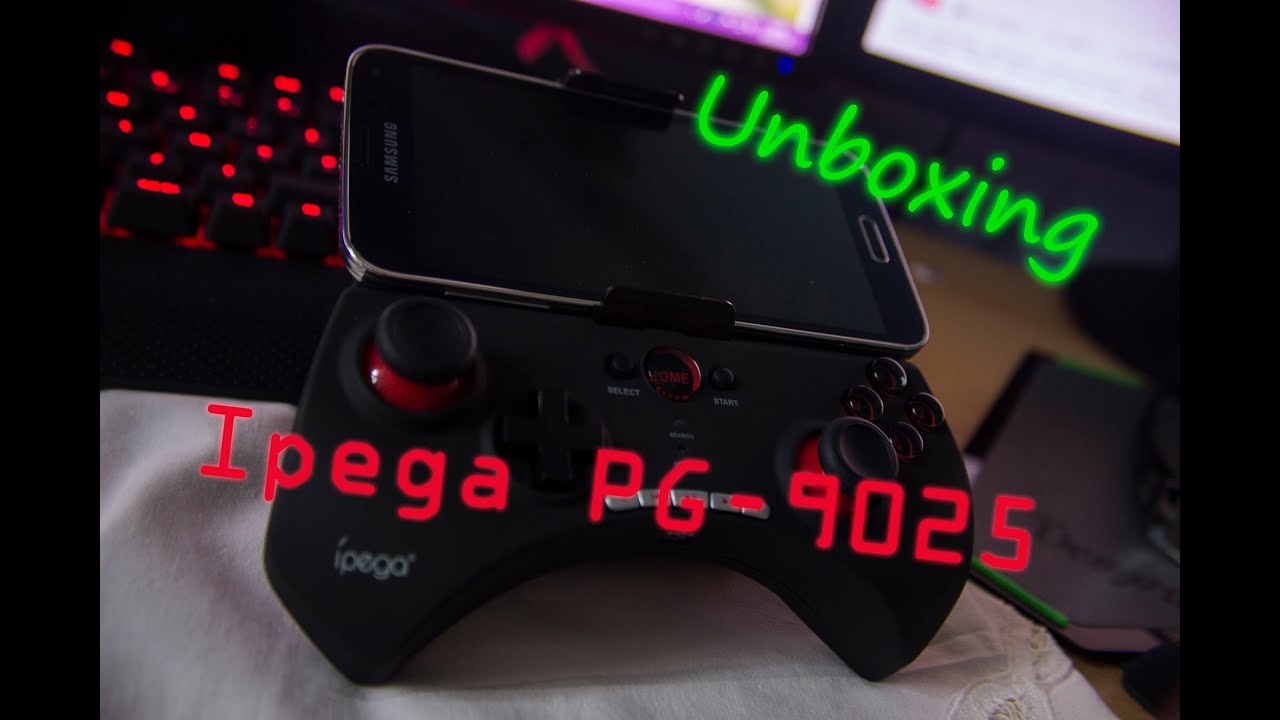 Manette Ipega PG-9025 Unboxing/déballage + Test [Français HD 1080p]