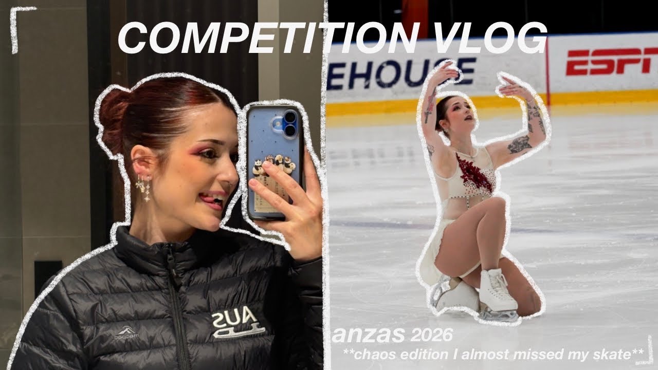 COMPETITION VLOG **I almost missed my skate** | melb diaries pt 2