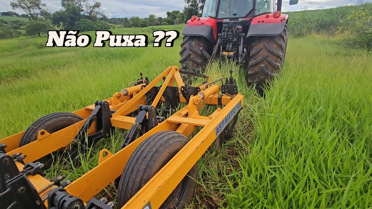 Desafio Insano 🚜 Trator x Subsolador Gigante
