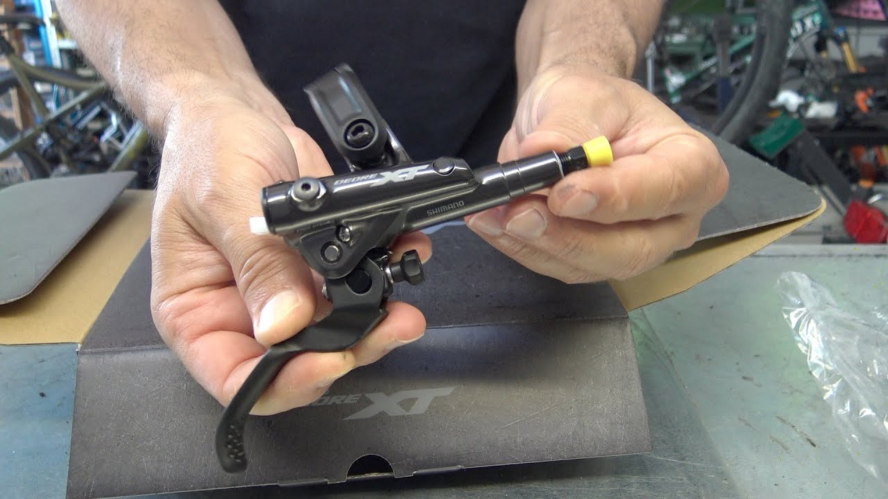 COME MONTARE I FRENI A DISCO SHIMANO XT M8100 - TUTORIAL