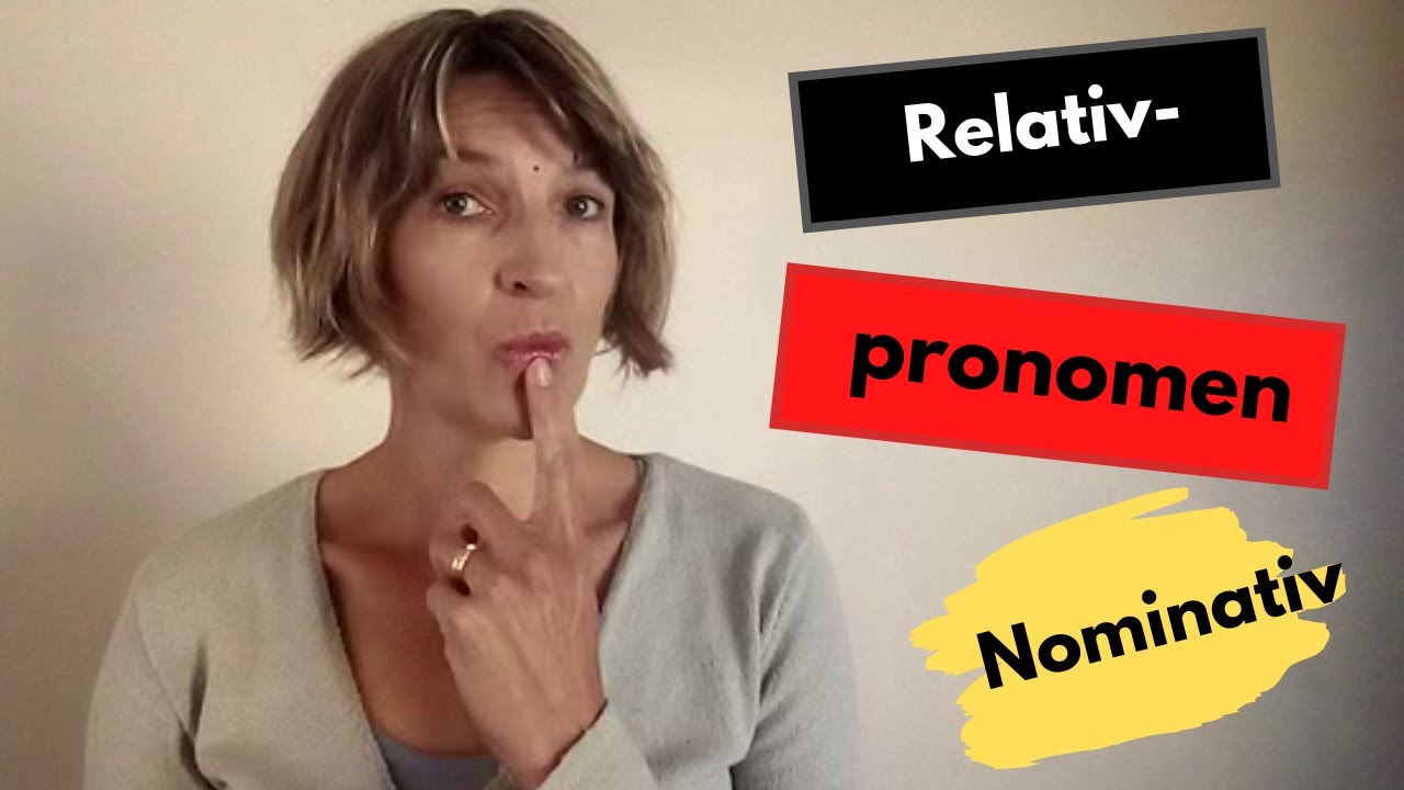 B1 Relativpronomen Nom