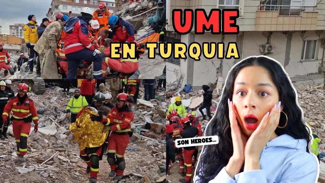 AYUDA MASIVA de la UME de ESPAÑA para TURQUIA | UNIDAD MILITAR DE EMERGENCIA REACCIÓN