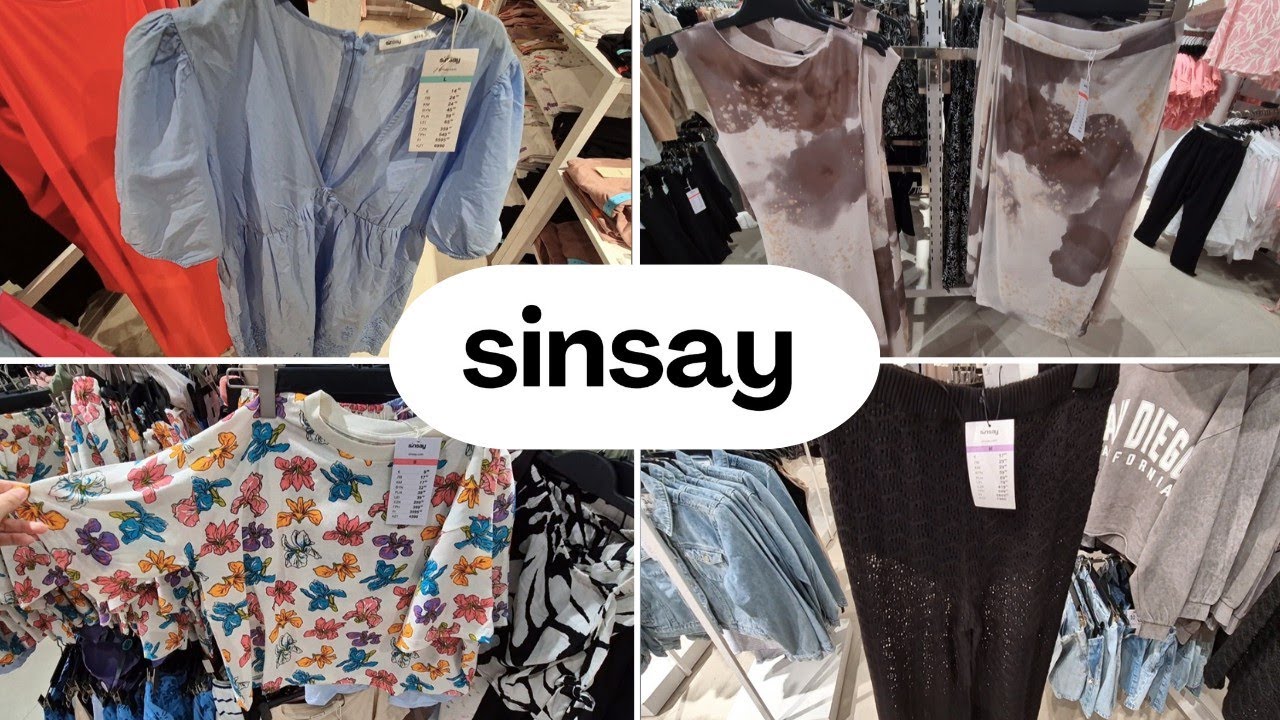 SINSY🔥NAJNOWSZY PRZEGLĄD ODZIEŻY ❗SUPER PIŻAMY ❗NOWE SUKIENKI❗