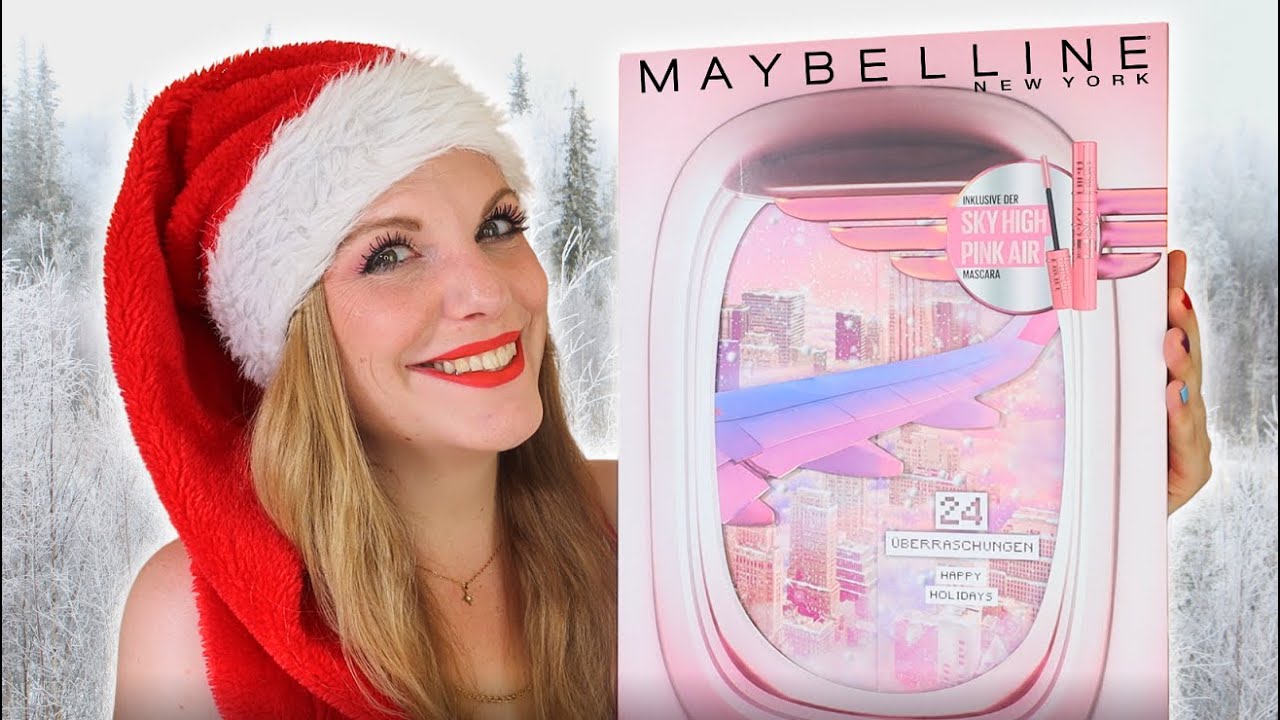 MUTIG oO Maybelline Adventskalender 2024 - 24 Tage Version Inhalt
