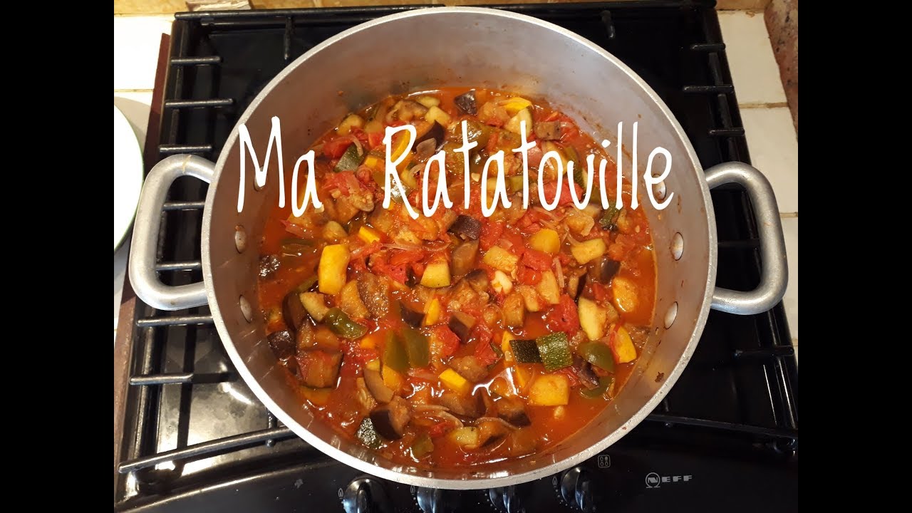 Recette de MA RATATOUILLE aux LÉGUMES du JARDIN #En direct du Potager