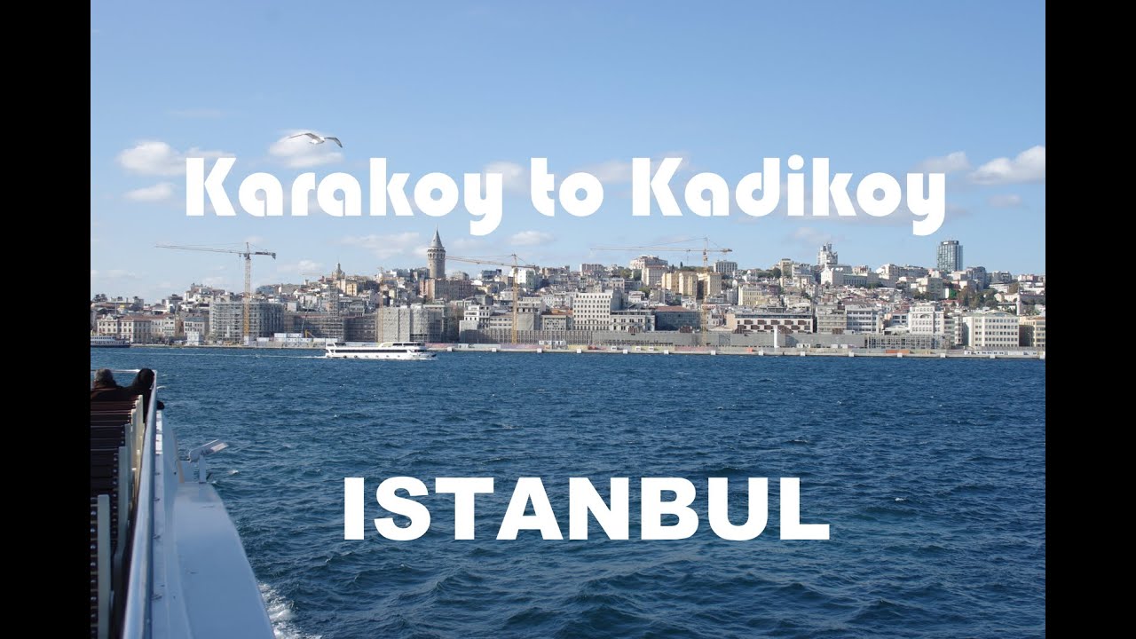 Ferry from Karakoy to Kadikoy, Istanbul | Turkey