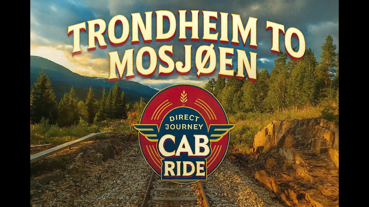 Train 477 Trondheim – Mosjøen (July 28, 2025)