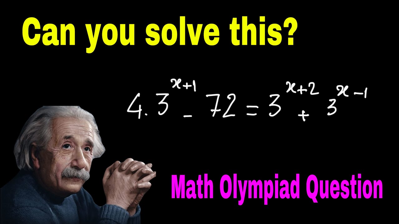 Australia - Solving Exponential Equation step-by-step | Math Olympiad Question