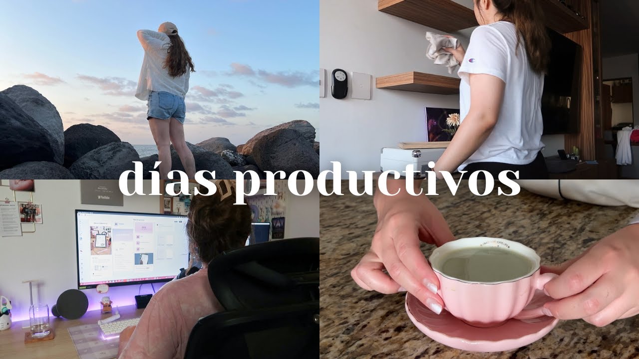 DÍAS PRODUCTIVOS ☕ Planificando, entrenamientos, limpieza de hogar & home office