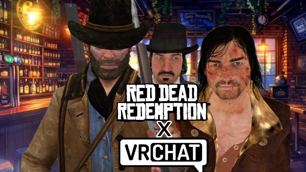 RED DEAD REDEMPTION TRAVELS TO THE MYSTERIOUS LANDS OF VRCHAT