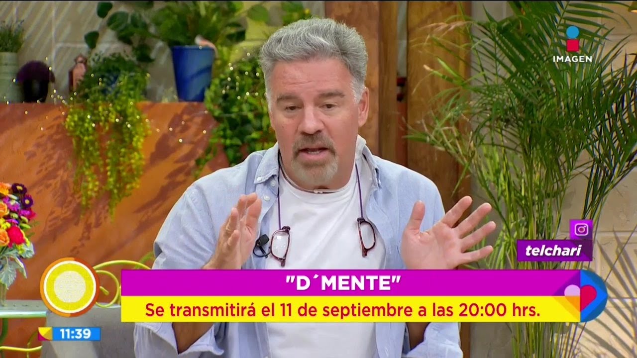 Ari Telch explica cómo se realizará la obra 'D'Mente' de manera virtual | Sale el Sol