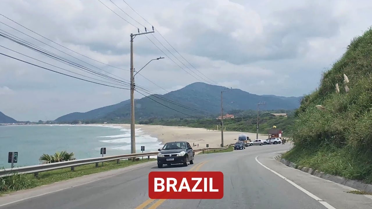 Florian&oacute;polis 4K Scenic Drive | From the Iconic Bridge to P&acirc;ntano do Sul