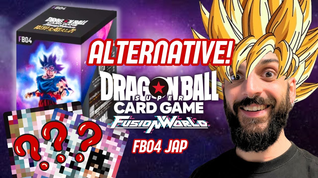 Finalmente una SR ALTERNATIVE ART! Apriamo un FB04 Jap di DRAGON BALL SUPER CARD GAME Fusion World!