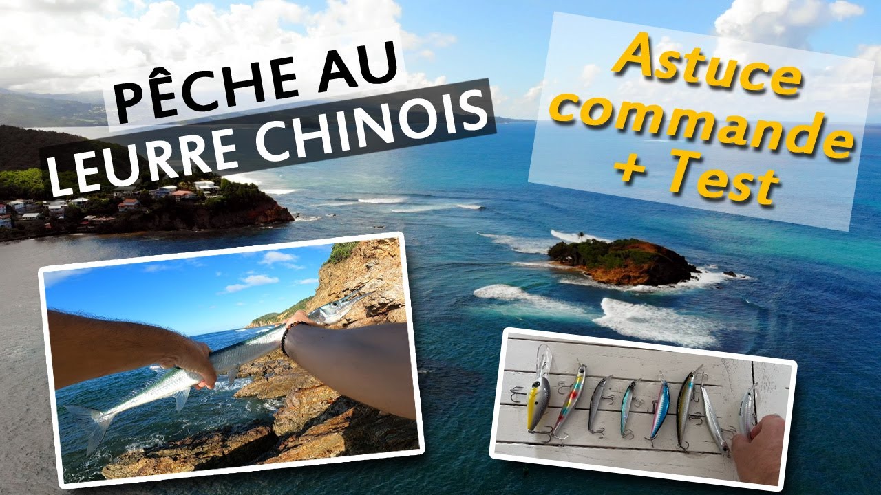 ASTUCE : Commander des LEURRES ALIEXPRESS en MARTINIQUE | TEST en conditions de PECHE du BORD de MER