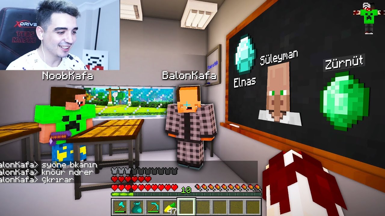BALON KAFA &Ouml;ĞRETMEN OLUYOR !! - BalonCraft #280 - Minecraft