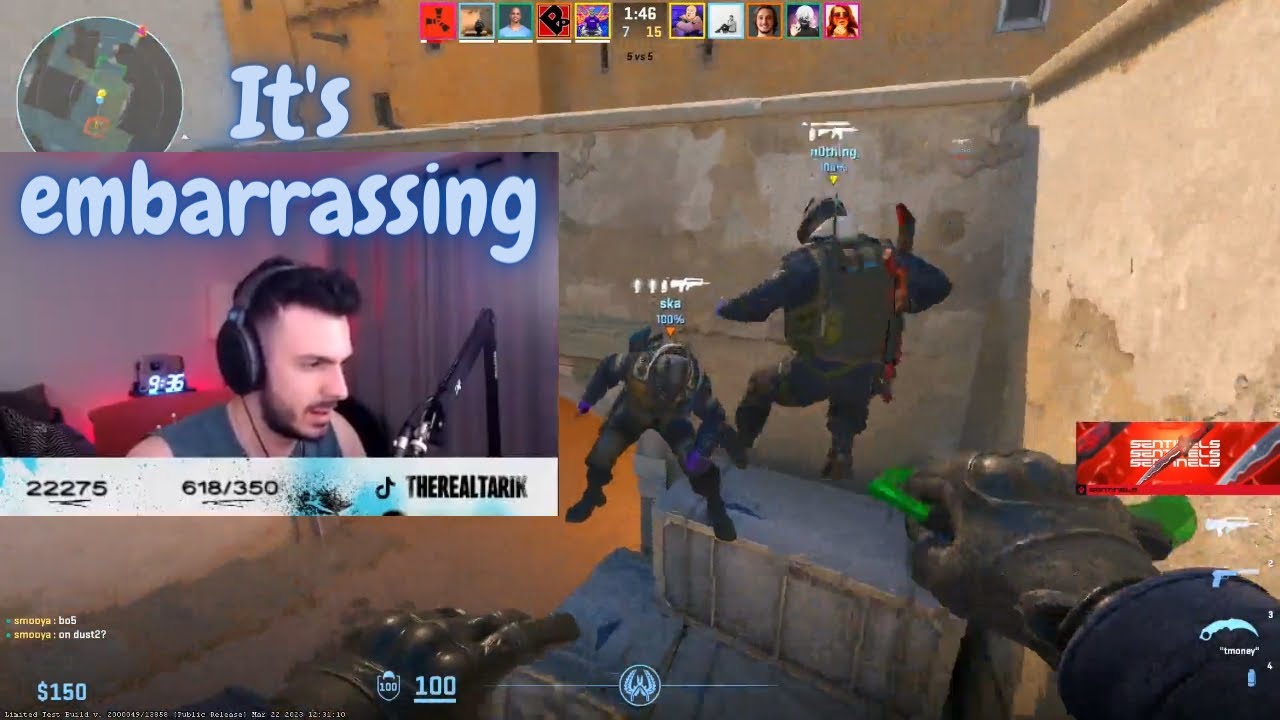 Fastest Boost in CSGO 2 | Tarik embarrassing