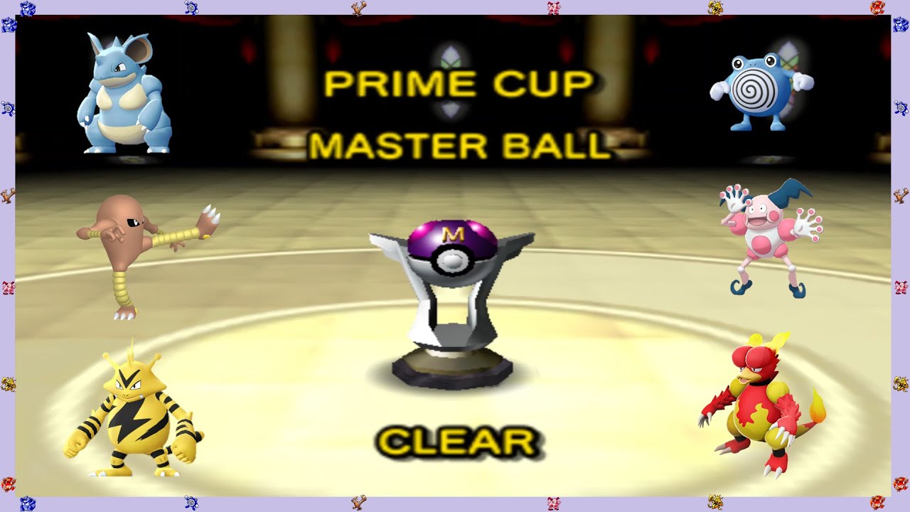 Pokemon Stadium - Prime Cup Master Ball [R-1] (Rentals Only)
