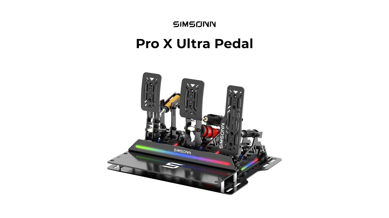 SIMSONN丨Pro X Ultra Sim Racing Pedal  Video Guide