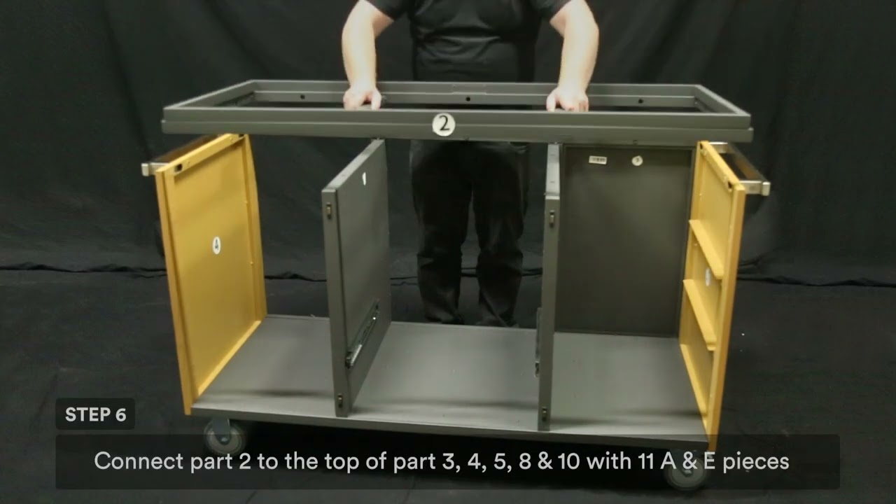 How to assemble the Pizza Station