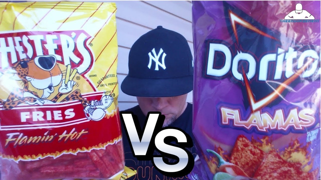 FLAMAS DORITOS® VS CHESTER'S® FLAMIN'  HOT FRIES REVIEW