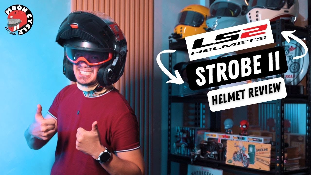 Premium Modular Dual Visor Helmet on a Budget? | LS2 Strobe II helmet review