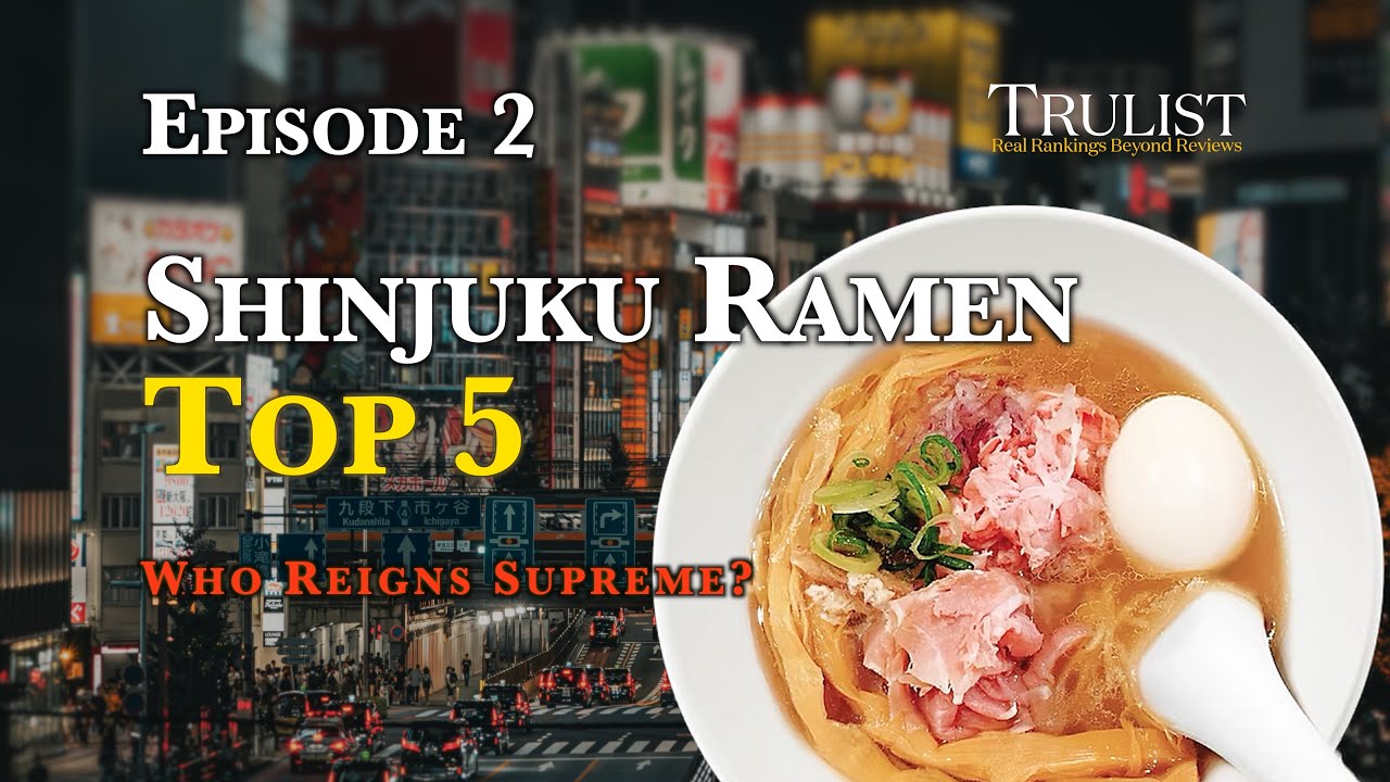 Best Ramen in Tokyo – Shinjuku Top 5 | Episode 02