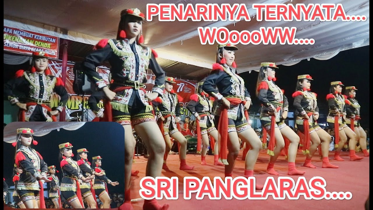 SENI TARI ANGGUK PUTRI SRI PANGLARAS, PENTAS DI GLAGAH