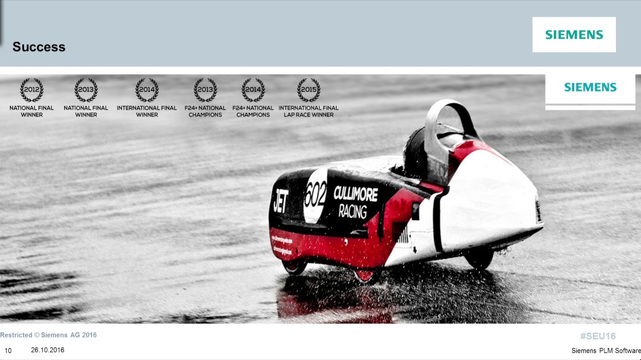 Solid Edge University 2016 Keynote: David Cullimore of Cullimore Racing