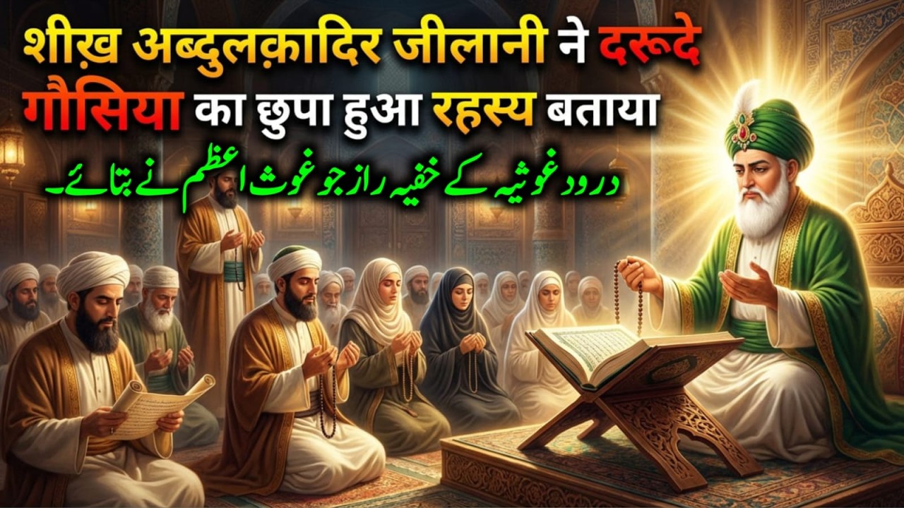 Darood e Ghousia Ke Woh Raaz Jo Ghous e Azam Ne Bataye || Durood e Ghousia || Taiba Voice